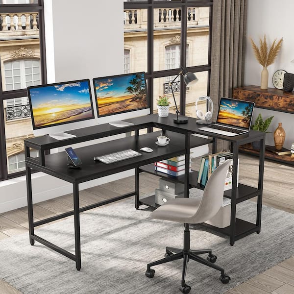 55 Heavy Duty Computer Desk, Office Desk - On Sale - Bed Bath