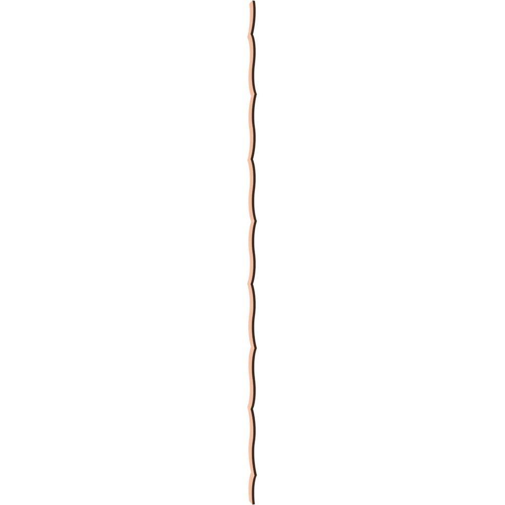 Alder Wood Adjustable Decorative Slat Wall Panel Kit, 47"