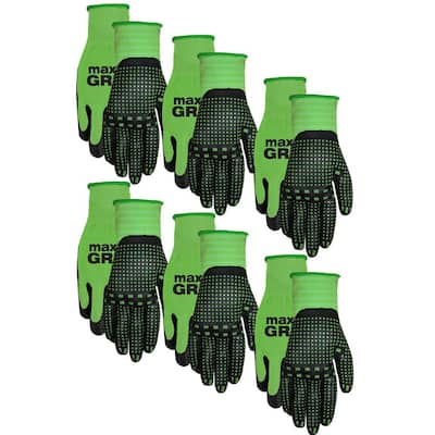 Ladies Max Grip Gloves (6-Pack)