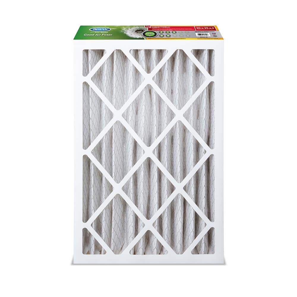 BestAir 16x25x4 High Efficiency MERV 8 Furnace Filter