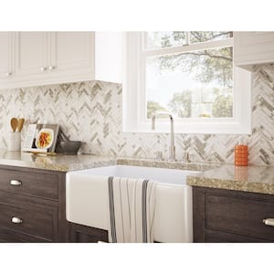 Rustica Gray 12.20 in. x 11.57 in. x 0.2 in. Glass Peel and Stick Wall Mosaic Tile (5.52 sq. ft./Case)