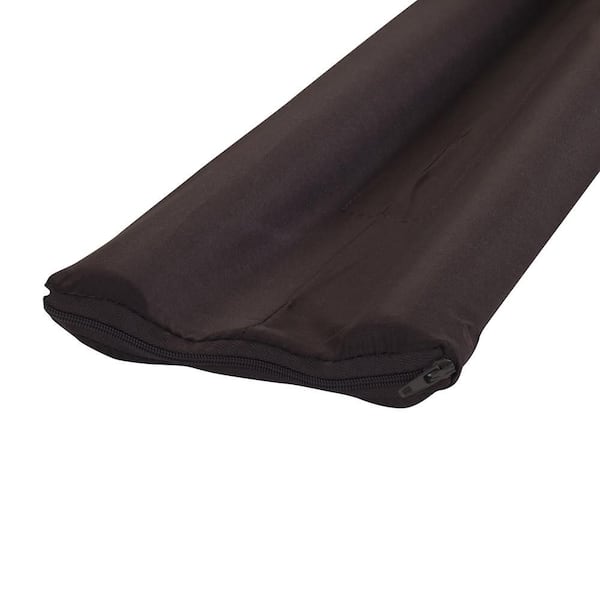 M-D Building Products 3.34 in. x 36 in. Brown Foam and Fabric Door and Window Weatherstripping Draft Buster Double Seal