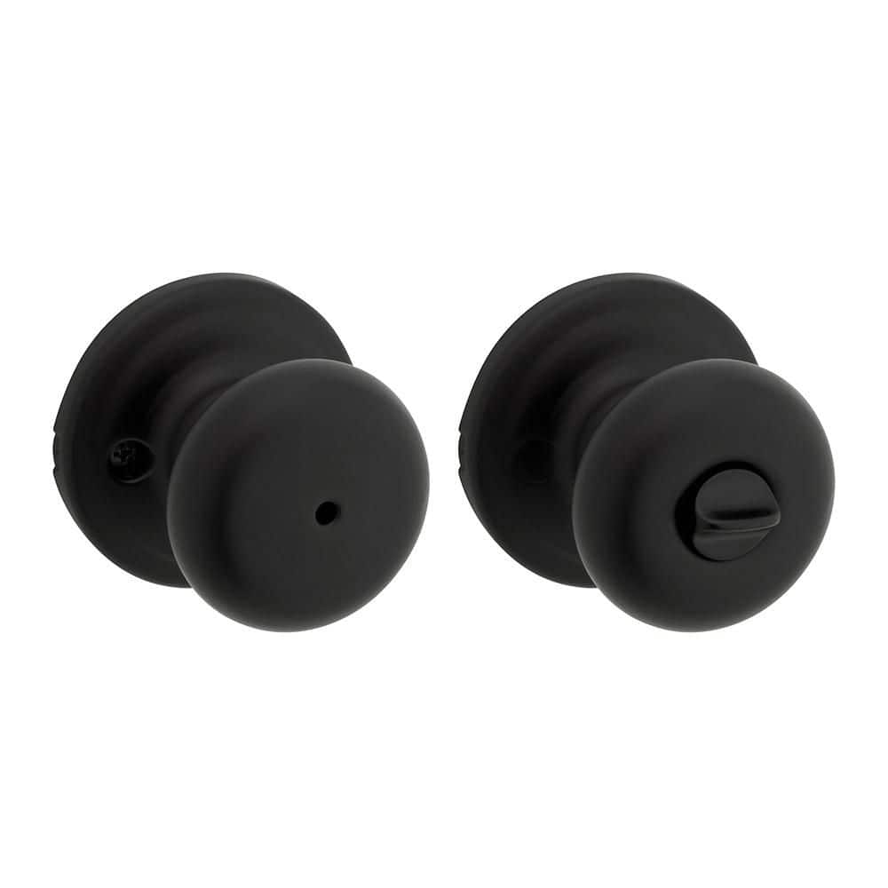 Juno Matte Black Bed/Bath Doorknob with Microban Protection price history on PriceWatchPro