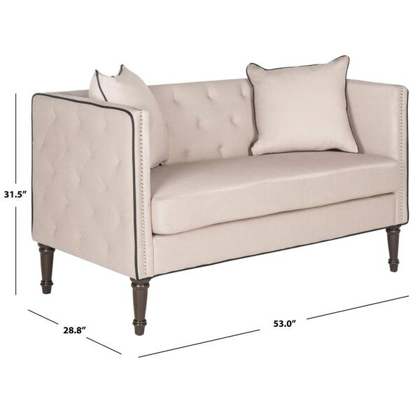 Safavieh sarah 2024 tufted settee