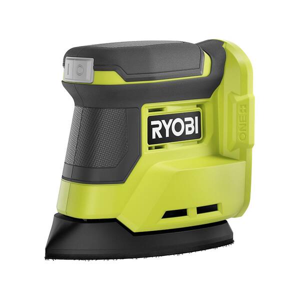 Ryobi ONE+ 18V Cordless Airstrike 18-Gauge Brad Nailer with Cordless Corner Cat Finish Sander (Tools Only)