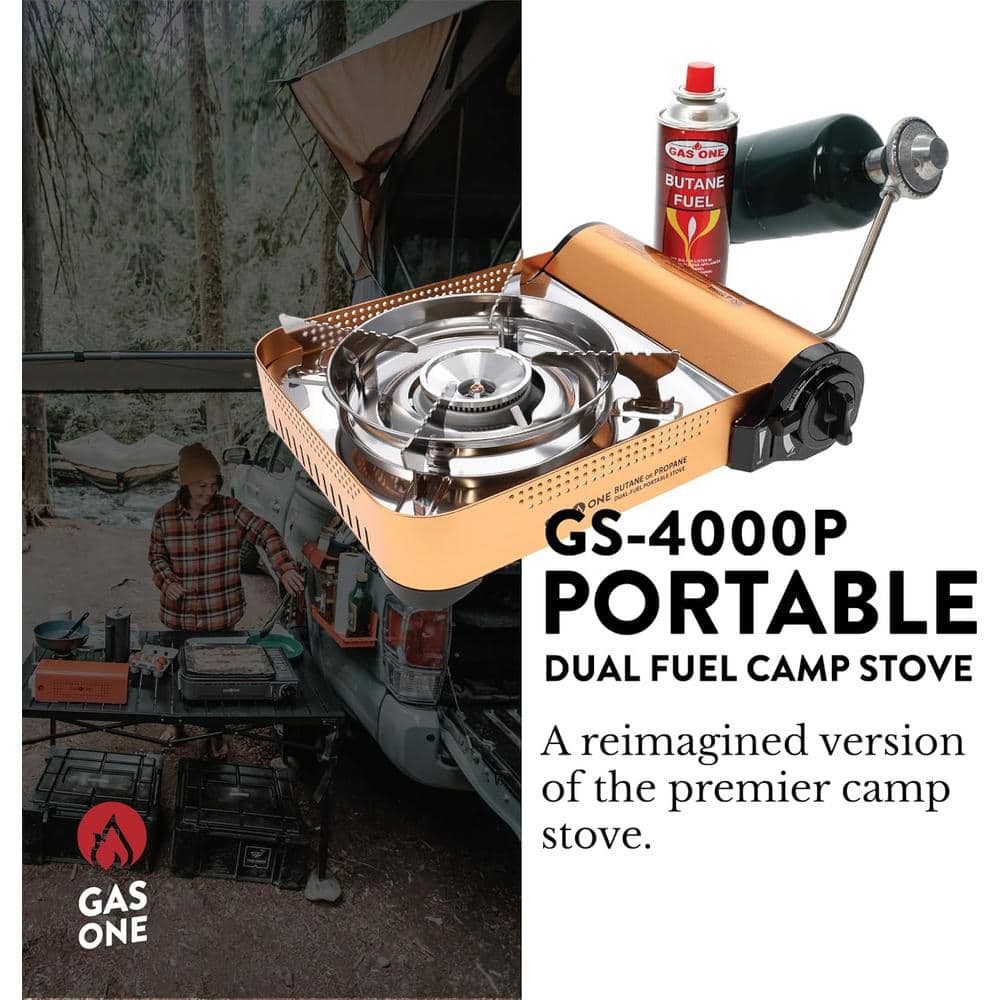 Gas ONE GS-4000P Dual Fuel Portable Camp Stove