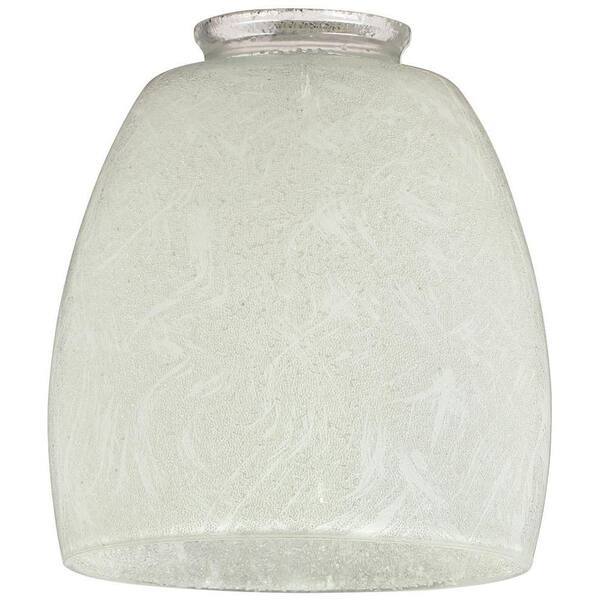 Westinghouse 5-1/4 in. Hand Blown Ice Glass Dome Shade