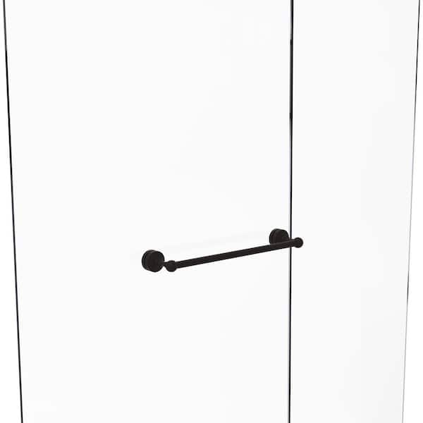 Allied Brass Waverly Place 18 in. Over-the-doorShower Door Towel Bar in Oil Rubbed Bronze