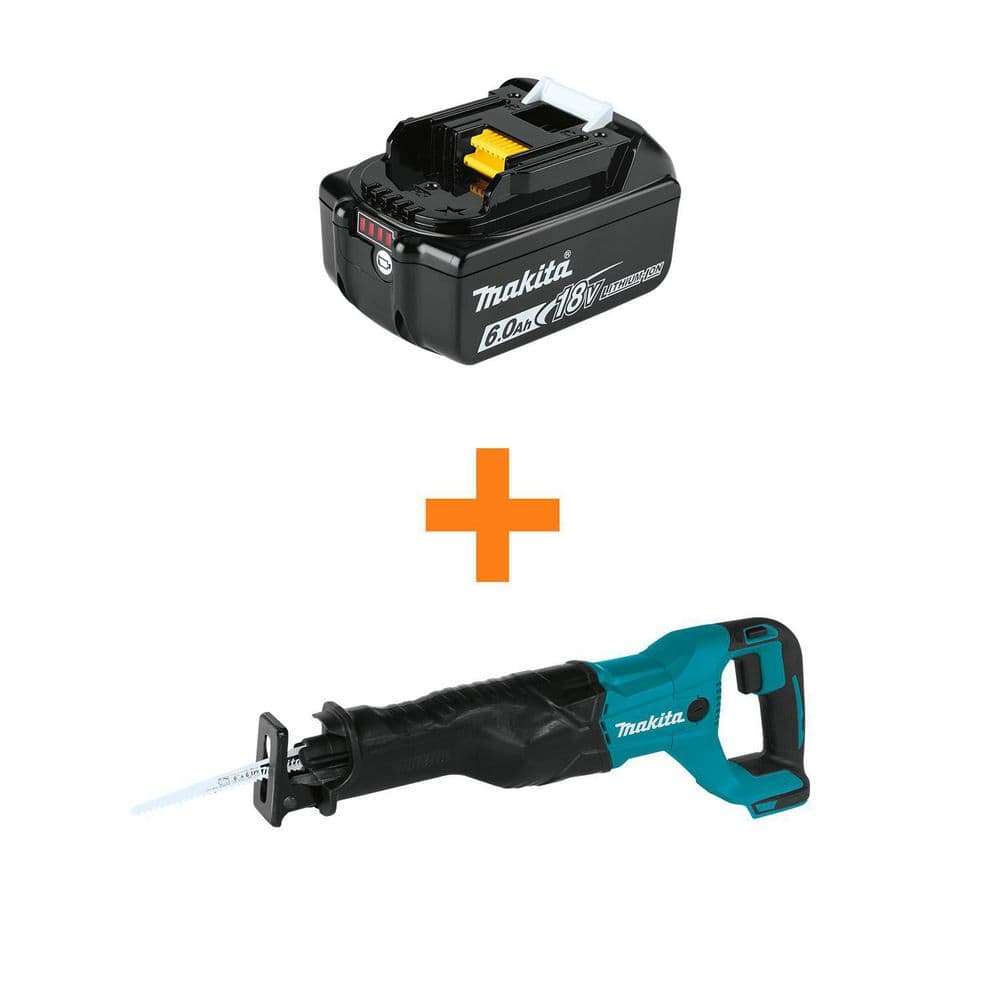 18-Volt LXT Lithium-Ion 6.0 Ah Battery with 18V LXT Lithium-Ion Cordless Reciprocating Saw price history on PriceWatchPro