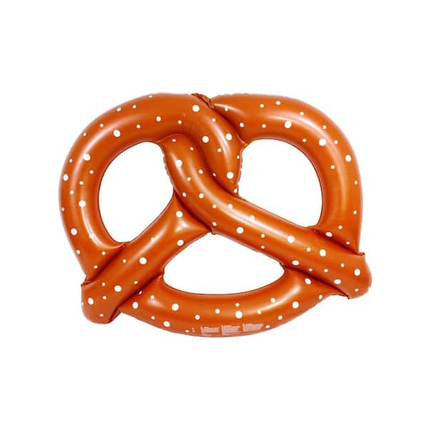 Swimline 60 in. x 44 in. Brown Giant Pretzel Pool Float