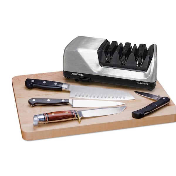 https://images.thdstatic.com/productImages/14c7851d-750b-5ad3-8b56-c9ffc2bc916e/svn/brushed-metal-chef-schoice-electric-knife-sharpeners-0115207-44_600.jpg