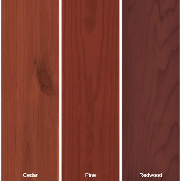 BEHR PREMIUM 1 gal. #T-112 Barn Red Transparent Waterproofing Exterior Wood  Finish 50001 - The Home Depot