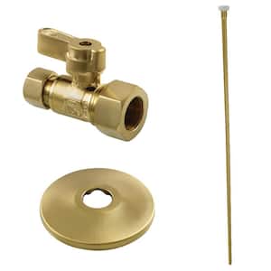 Trimscape Toilet Trim Kit in Brushed Brass