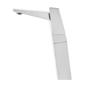 Carre Single-Handle High-Arc Single-Hole Bathroom Faucet in Polished Chrome