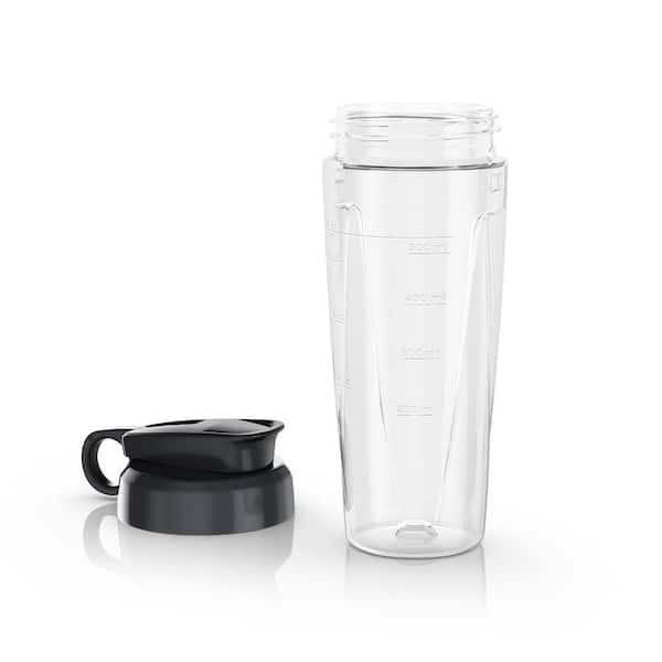 PowerCrush 6 Cup Black Blender with Glass Jar 