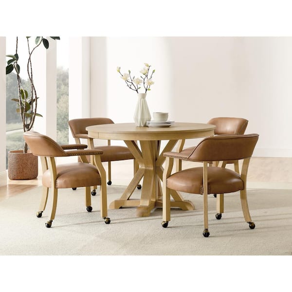 Steve Silver Rylie 5-piece Natural Wood Dining Room Set Seats 4