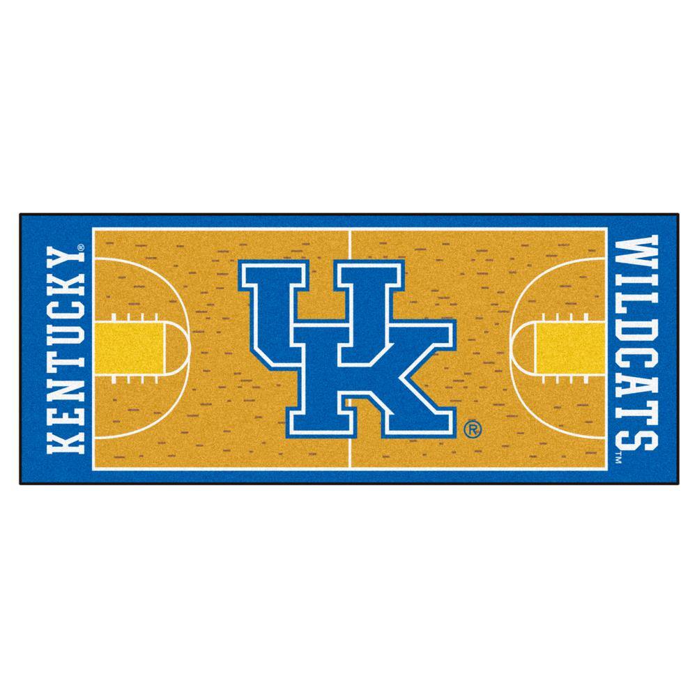Kentucky Wildcats NCAA Home Court Area Rug 