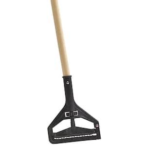 60 in. Quick-Change Mop Head with 1.13 in. Wood Handle (Case of 12)