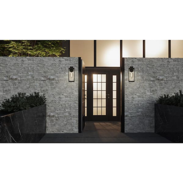 Westover 1-Light Western Bronze Outdoor Wall Lantern Sconce