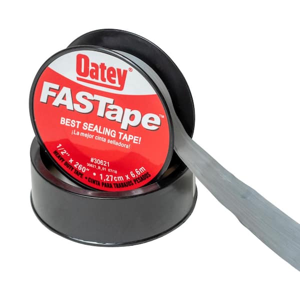 x 260 in Oatey Fastape 1/2 in Heavy Duty PTFE Thread Seal Tape 10 Rolls 