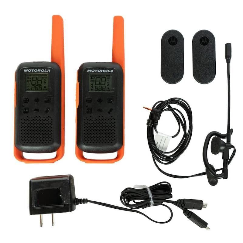 T275 Plus 25 Mile Range Plus Rechargeable Plus Water Resistant Plus 2-Way Radio Plus Carrying Case and Charger