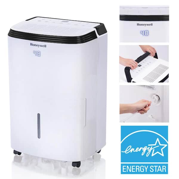 Honeywell ENERGY STAR 50-Pint Dehumidifier with Built-In Pump