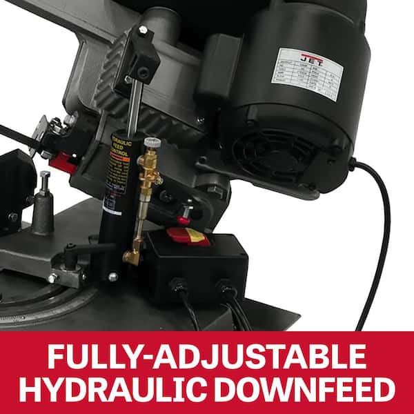 Jet 1/2 HP 5 in. x 6 in. Mitering Metalworking Horizontal
