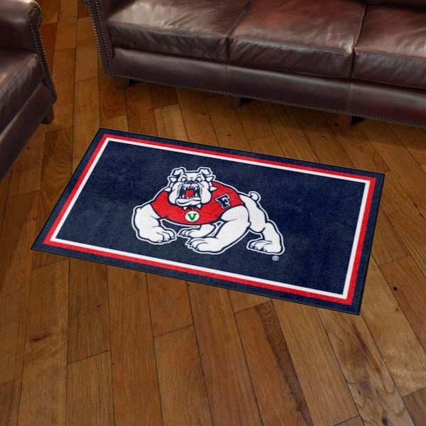 New York Giants 4ft. x 6ft. Plush Area Rug Retro Collection - 1976