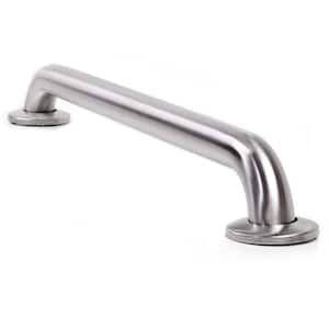 18 in. x 1-1/2 in. Concealed Screw Grab Bar in Brushed Stainless Steel