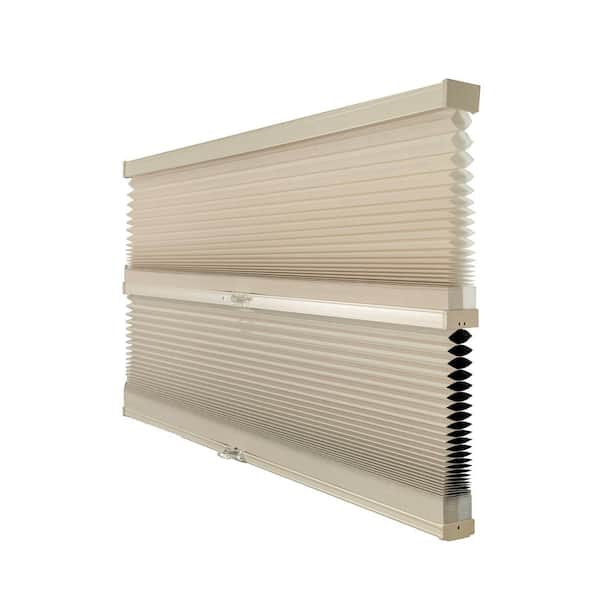 Chicology Cut-to-Size Fawn Cordless Blackout Privacy Cellular Shades 67.5 x 72 in. L