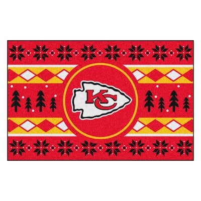 FANMATS NFL - Kansas City Chiefs 30 in. x 72 in. Indoor Ticket Runner Rug  23125 - The Home Depot