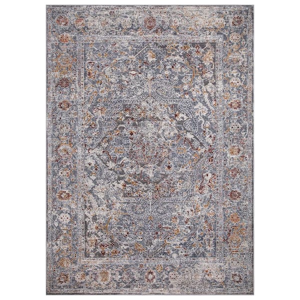 Concord Global Trading Barcelona Valencia Multi 8 ft. x 11 ft. Area Rug