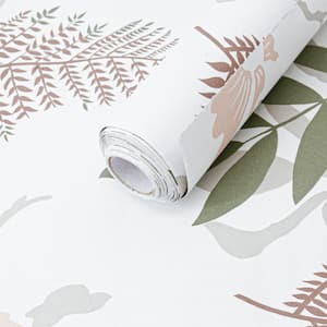 Peel and Stick Wallpaper Roll Leaf Contact Paper Removable Contact Paper for Cabinets Drawers 17.32 in. x 32.80 ft.