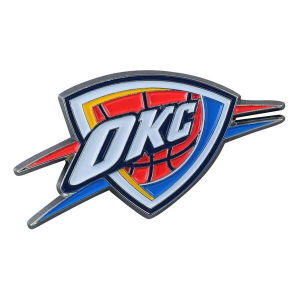 FANMATS 1.8 in. x 3.2 in. NBA Oklahoma City Thunder Emblem