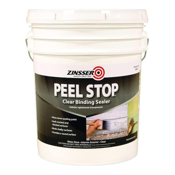 Zinsser 5-gal. Peel Stop Water Base Clear Interior/Exterior Binding Primer and Sealer