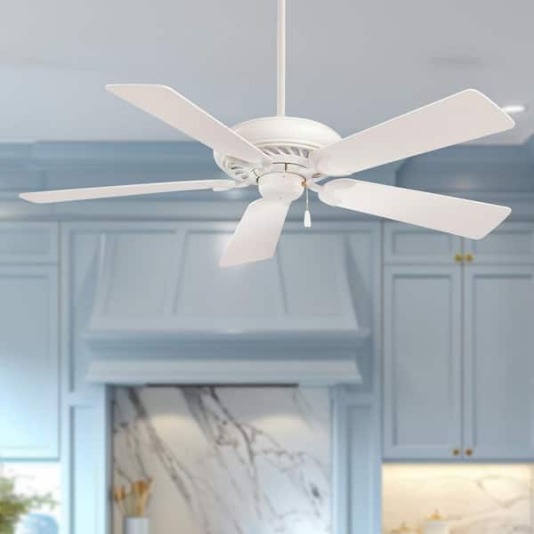 Supra 52 in. Indoor Shell White Ceiling Fan
