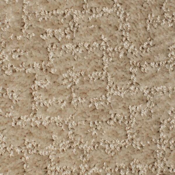 Home Decorators Collection Carpet Sample - Weeping Willow - Color Herringbone Pattern 8 in. x 8 in.