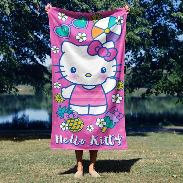 THE NORTHWEST GROUP Sanrio Hello Kitty Vacay Kitty Microfiber