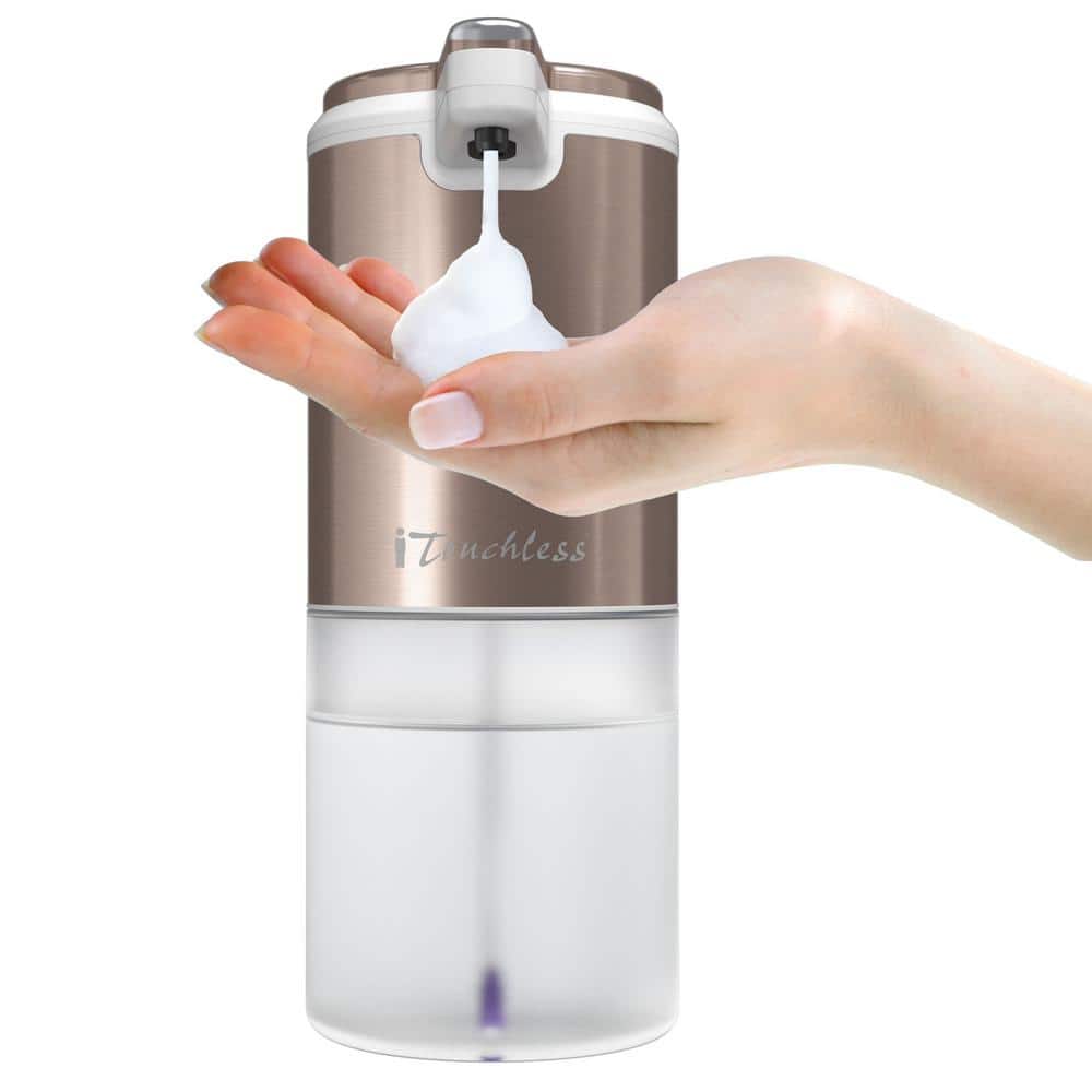 Rose Gold Automatic Stainless Steel Foaming Soap Dispenser