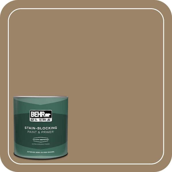 BEHR ULTRA 1 qt. #PPU7-04 Collectible Extra Durable Semi-Gloss Enamel Interior Paint & Primer