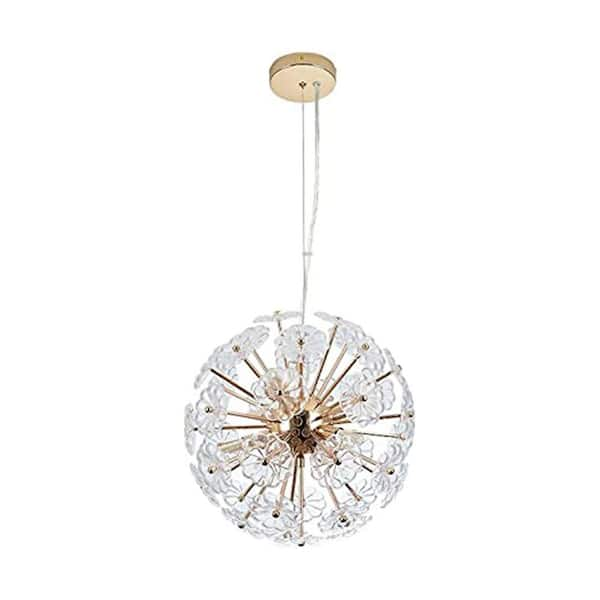 rose gold globe pendant light