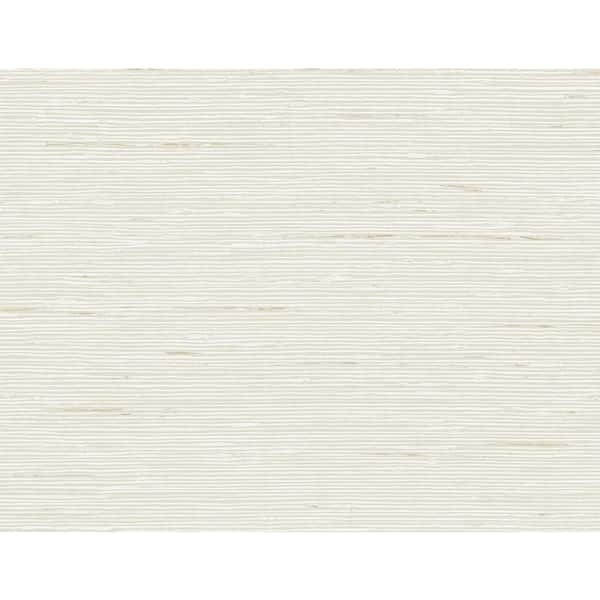 60.75 sq. ft. Alabaster Vantaa Embossed Vinyl Unpasted Wallpaper Roll