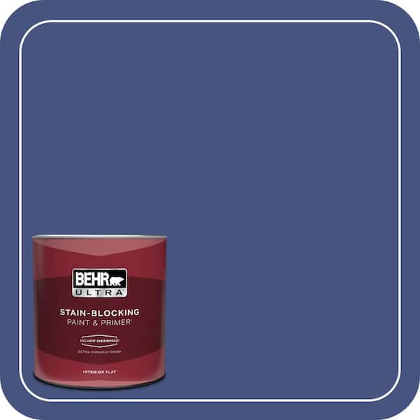 BEHR ULTRA 1 qt. #PPU15-02 Mozart Extra Durable Flat Interior Paint & Primer