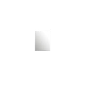 Lazy 20 in. W x 30 in. H Rectangular Aluminum Medicine Cabinet with Mirror