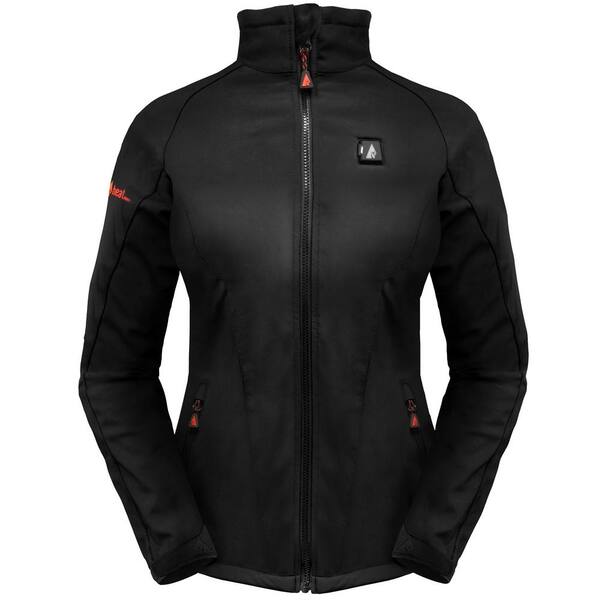Black Softshell 5-Volt Heated Jacket 