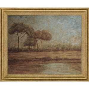 "Woodland Sanctuary" By Veronica Faust Framed Print Wall Art 28 in. x 34 in.