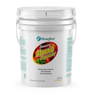 5 Gal. Botanical Atomic Cleaner and Degreaser Cleanup for Fire and Soot on Porous and Non-Porous Surfaces