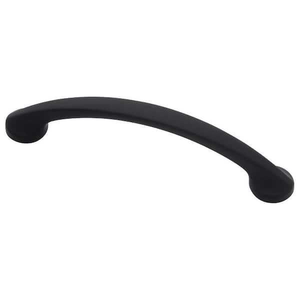 Liberty Martini 3-3/4 in. (96mm) Center-to-Center Matte Black Drawer Pull