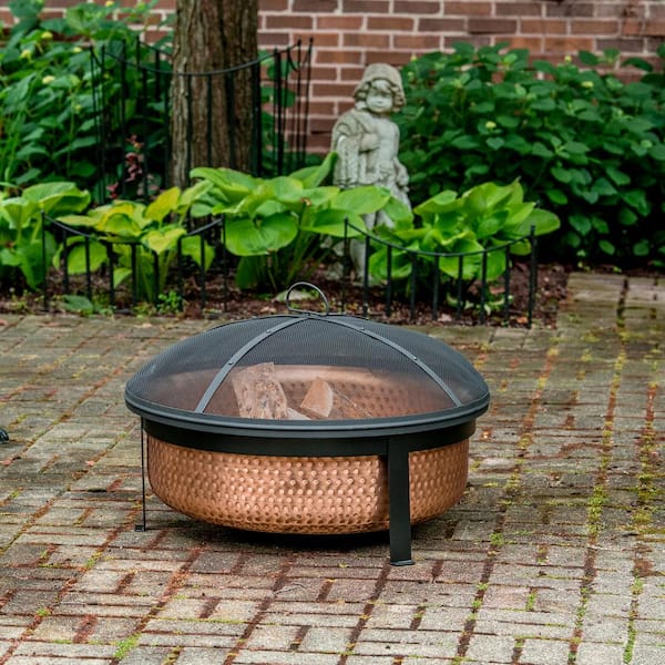 Gilbert & Bennett Hand Hammered 100% Copper Fire Pit SH101