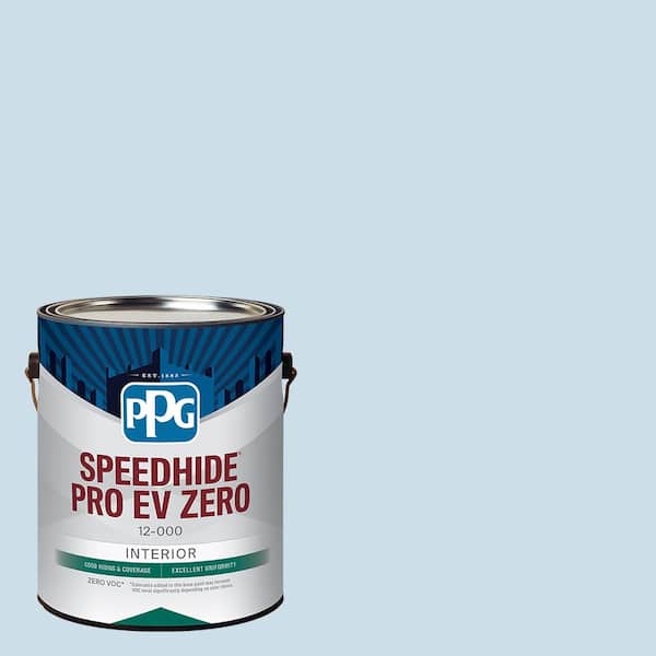 Speedhide Pro EV Zero 1 gal. PPG1239-2 Duck's Egg Blue Flat Interior Paint